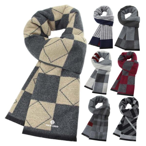 ZP 1009 Woven scarf, 95% polyester+5% wool