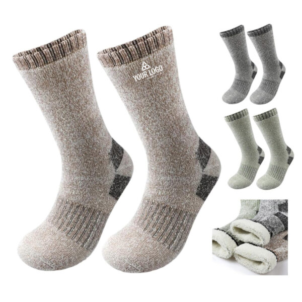 ZP 263 Ultra-warm fleece-lined socks for outdoor and indoor comfort