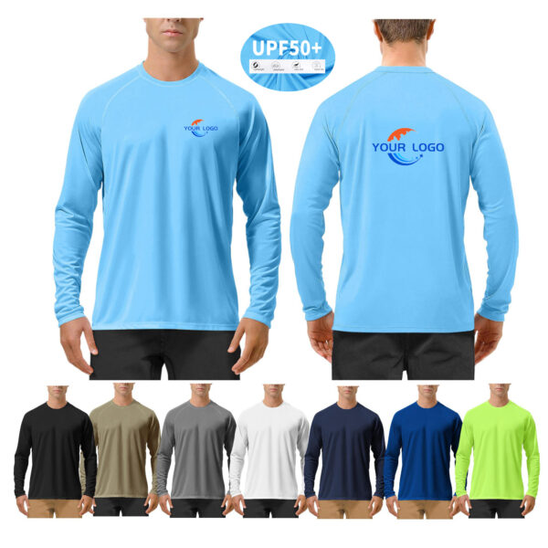 ZP 2002A Men's Long Sleeve Athletic Shirt